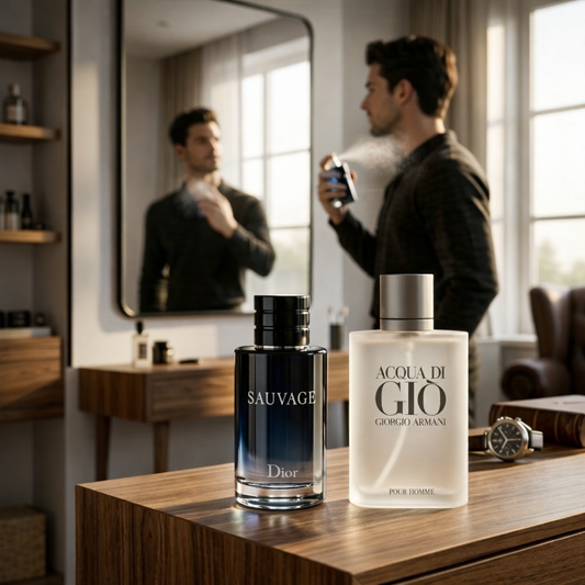Dior Sauvage + Acqua di Gio 100ML AAA