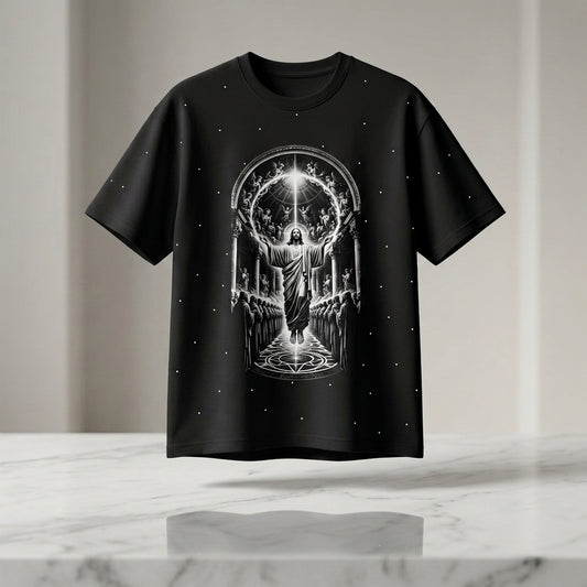 Playera Oversized Premium "Luz Eterna" Unitalla