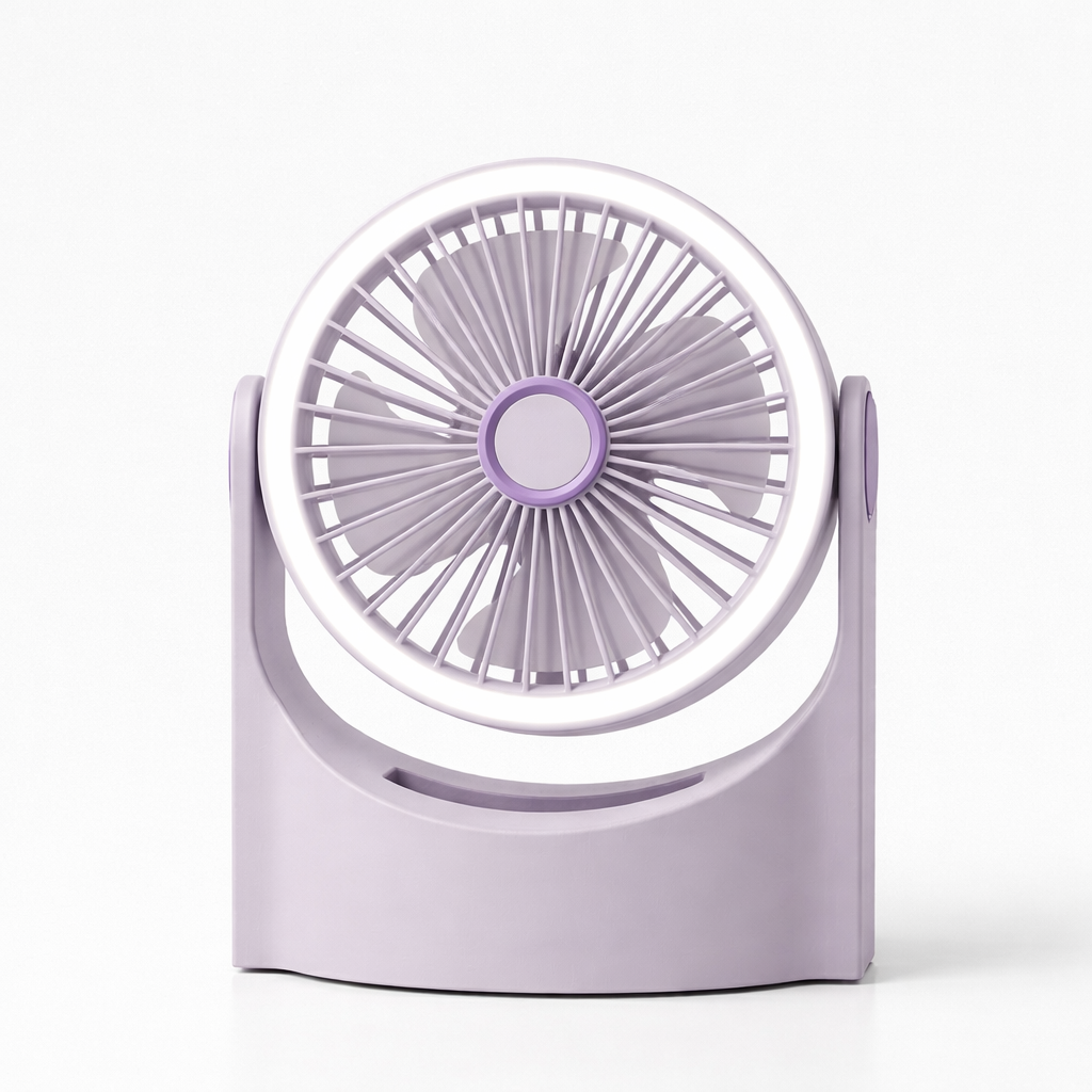 Ventilador Multifuncional con Luz LED