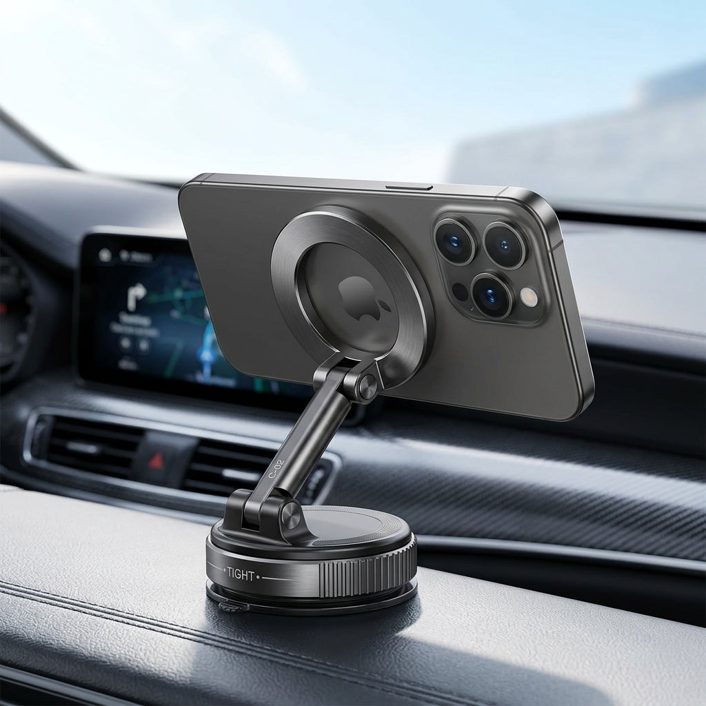 Soporte Magnético Premium para Celular con Ventosa