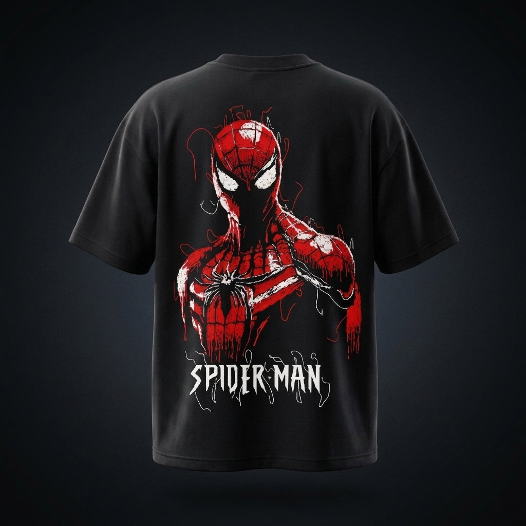 Playera Oversized Spider-Man Unitalla
