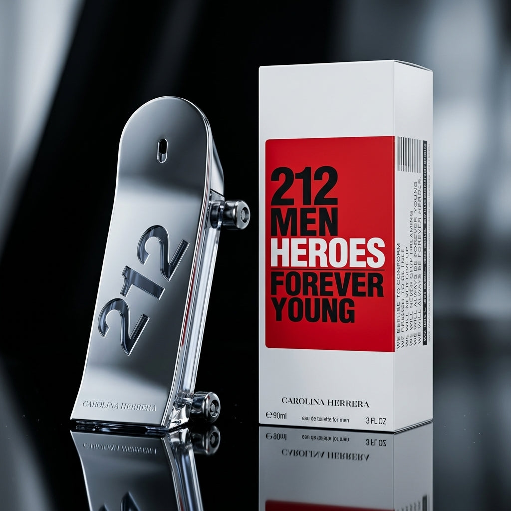 212 Men Heroes Forever Young Carolina Herrera 90ml