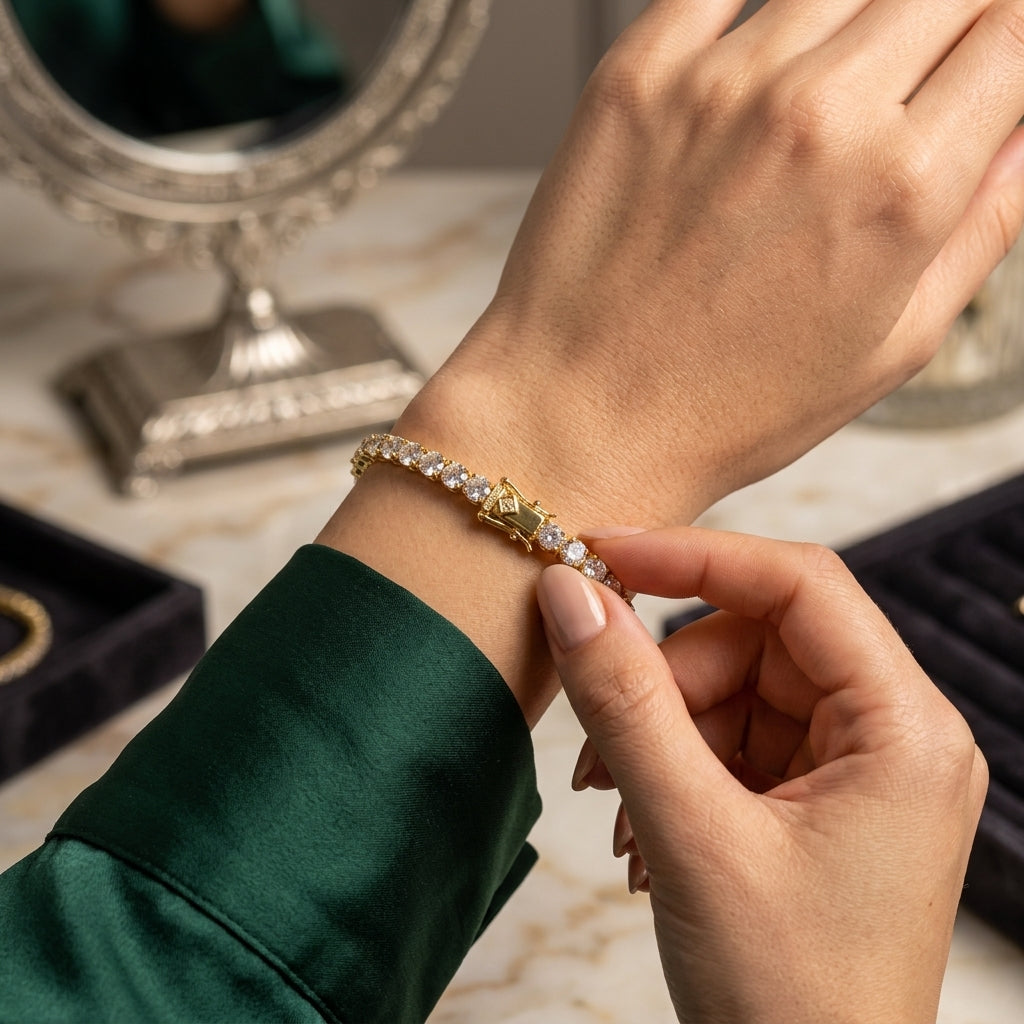 Pulsera Elegante ✨ Acero Inoxidable con Brillo Premium 💎