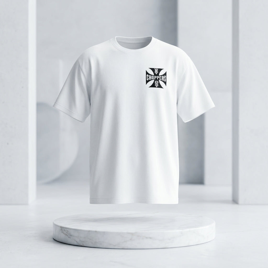 Playera Oversized Premium "Iron Cross" – Estilo Streetwear