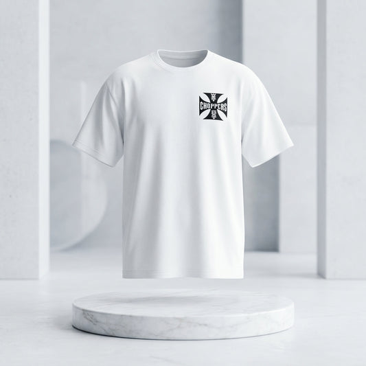 Playera Oversized Premium "Iron Cross" – Estilo Streetwear