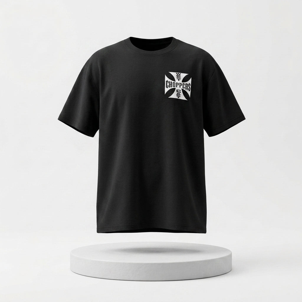 Playera Oversized Premium "Iron Cross" – Estilo Streetwear