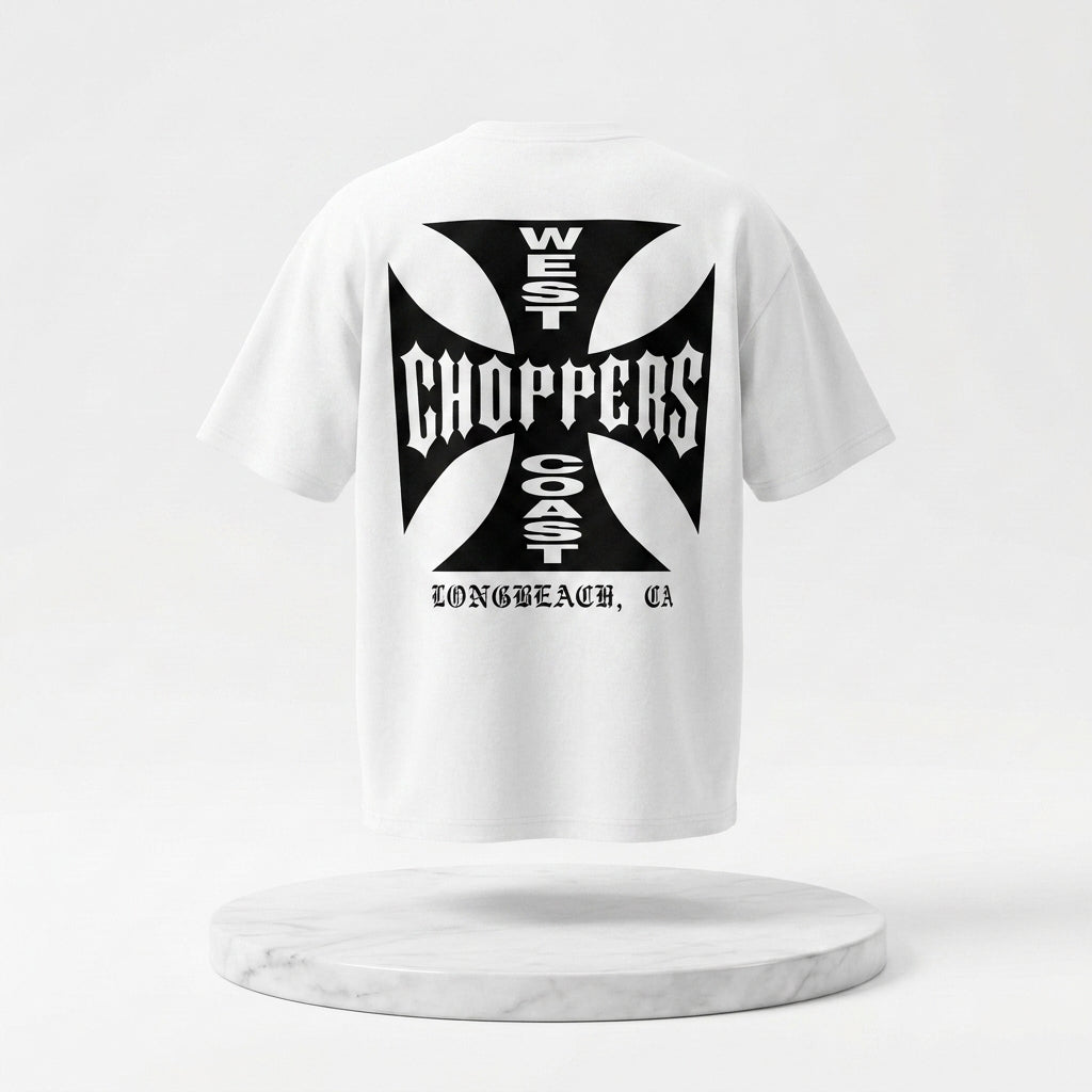 Playera Oversized Premium "Iron Cross" – Estilo Streetwear