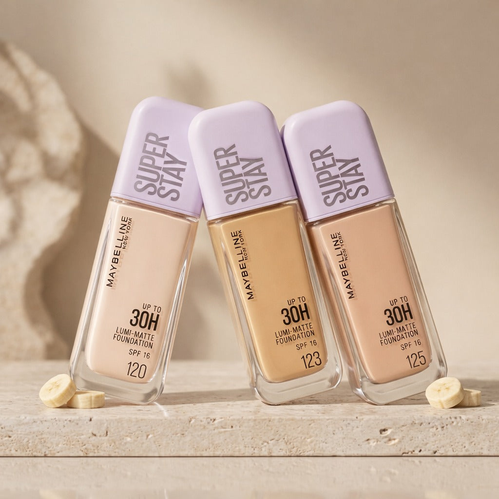 Maybelline Super Stay Lumi-Matte – Base de Maquillaje 30H