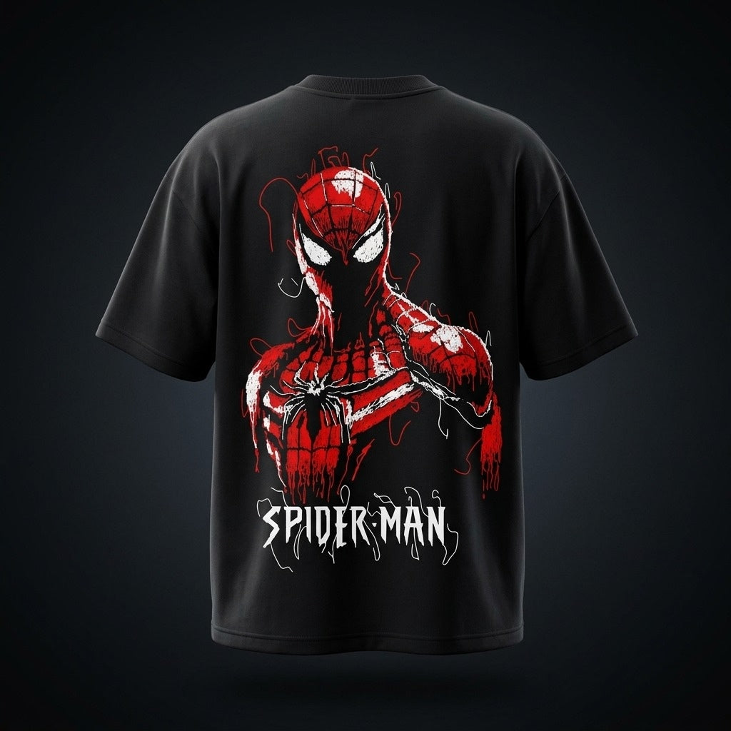 Playera Oversized Spider-Man Unitalla